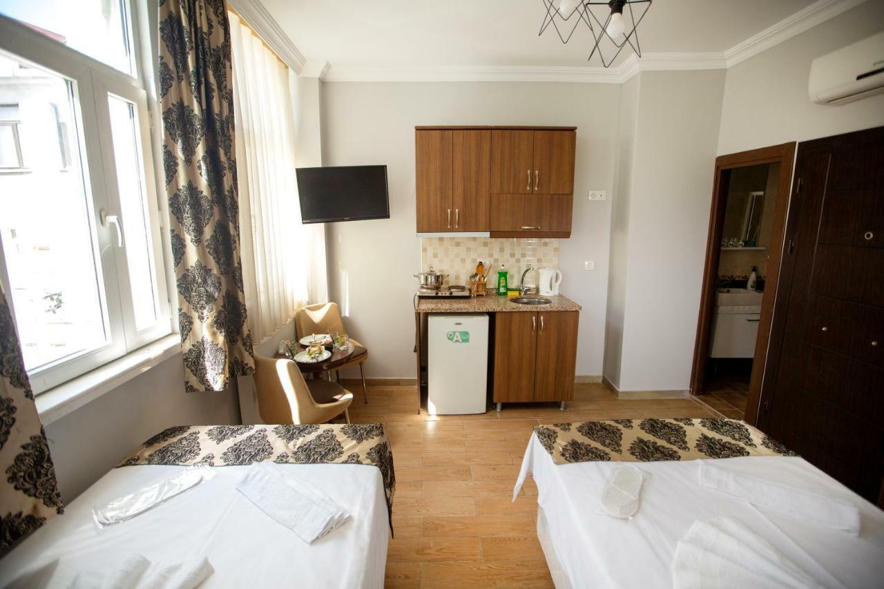 Gold Rose Apart Apartment Istanbul Bagian luar foto